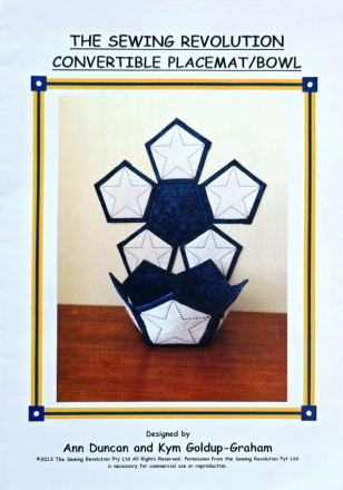 Convertible Placemat/Bowl - The Sewing Revolution