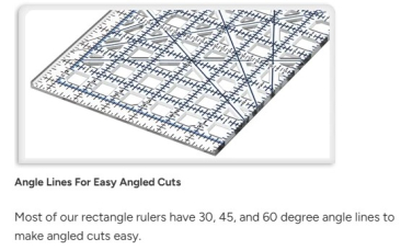TrueCut Ruler - 6 1/2" x 24 1/2"