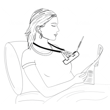 SeeMore® by ViviLux® HandsFree LED Light/Magnifier