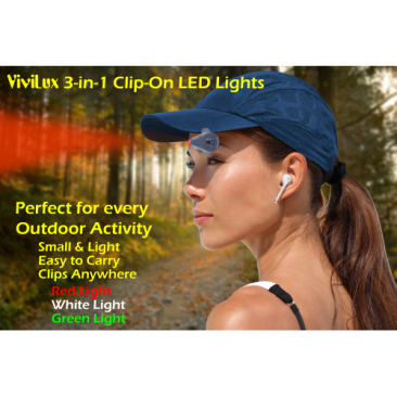 ViviLux 3-in-1 Clip-On LED Light