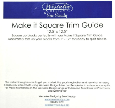 Make It Square Trim Guide by Westalee