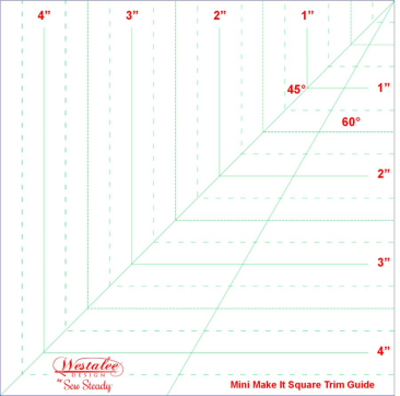 Mini Make It Square Trim Guide by Westalee