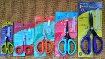 Perfect Scissors - Set of Five - from Karen Kay Buckley