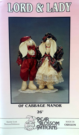 Lord & Lady of Cabbage Manor Doll Patterns