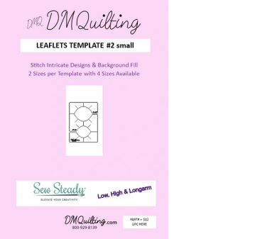 DM Quilting - Leaflets Template