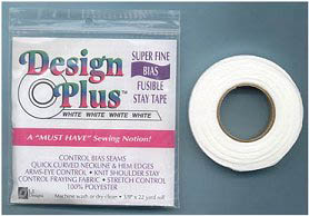 Design Plus ™ Super Fine BIAS Fusible Stay Tape