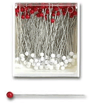 Silk Pins Boxed by Clover