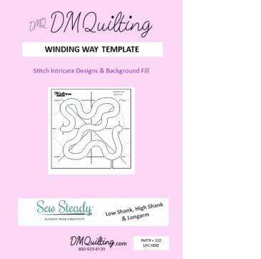 DM Quilting – Winding Way Template