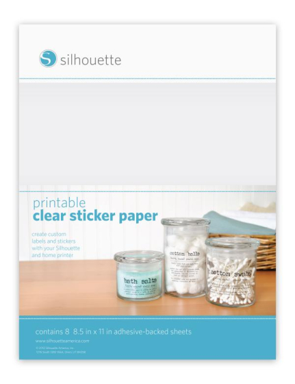 Punch with Judy > Silhouette Printable White Sticker Paper
