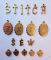 Charming Words - Brass Charms Set