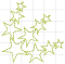 Westalee Design Starry Night 4pc Star Template Block Set 1