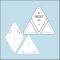 Bloc Loc Diamond in a Triangle 4 x 4