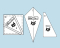 Bloc Loc Kite in a Square 4" x 4"