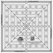 8.5" Square It Up or Fussy Cut Square Quilt Ruler - Creative Grids