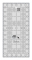 Simple 7/8" Triangle Maker Ruler  - Creative Grids
