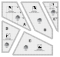 Crazier Eight 8” Ruler - Creative Grids