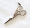 Sterling Silver Stork Scissor Charm
