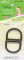 D-Rings 1" Glossy Nickel - Nancy Zieman - Clover
