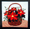 Poinsettia Basket by England Design Studios