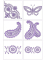 Hatched in Africa - Delicate Heirloom Set 1  4" x 4" Hoop