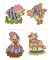 Hatched in Africa - Patchwork Farm Animals 5" x 7"