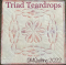 DM Quilting - Triad Teardrop Templates