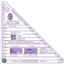 Small Diagonal Set Triangle Ruler