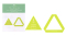 Quilt As You Go 5" Triangle Template by Daisy & Grace for Missouri Star Quilt Company