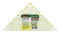 Omnigrid 96 Half Square Triangle Ruler 6”