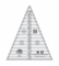Kaleidoscope or Dresden Plate Triangle Ruler - Creative Grids