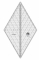 60° Diamond Ruler - Creative Grids