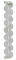 S.5 Scallops Ruler 1/2 inch - Quick Points Rulers