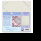 Quilt as You Go  Pre-Printed Batting with Fusible Back Sophisticated Strips Block Pattern - June Tailor