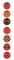 A Ladybug Sampler Wall Hanging Pattern by Keri Duke