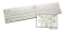 No Slip Strip Ruler 24" with multiple width strips - Martelli