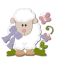 Appliqué Fluffy Sheep CD - Purely Gates