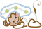 Appliqué Naptime Monkeys CD - Purely Gates