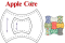 One-derful One-Patch Apple Core Templates - by Marti Michell