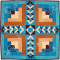 Desert Diamonds - Table Topper or Wall Hanging