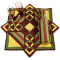 Diamond Wine - Table Topper or Wall Hanging