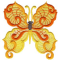 All Sorts Embroidery - Fantasy Butterflies with Angelina Fibres