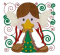 Mylar Curly Christmas with Applique CD - Purely Gates