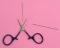 5" Forceps Needle Gripper Purple - Tooltron