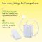 ViviLux Extra Long Flexible Super Bright LED Craft Light with Handi-Clip