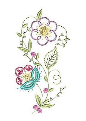 Hatched in Africa - Jacobean Jewels 1 5” x 7” by Santi