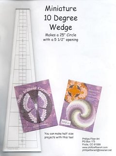Miniature 10 Degree Wedge - Phillips Fiber Art