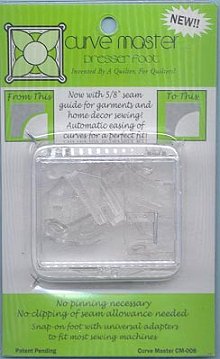 Curve Master® Presser Foot 5/8 inch