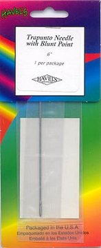 Trapunto Needle with Blunt Point by Havel's